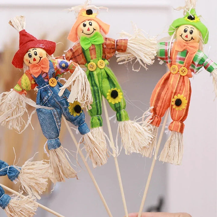 Scarecrow Decoration For Garden And Yard Outdoor Halloween Decor Autumn Harvest Festive Accent