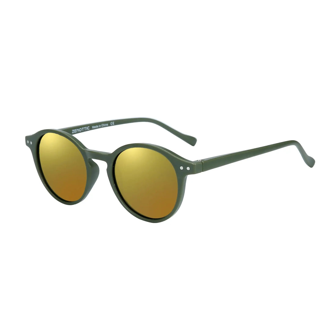 Polarized Sunglasses Round Retro Unisex Eyewear Summer 2026 Trend UV400 Protection