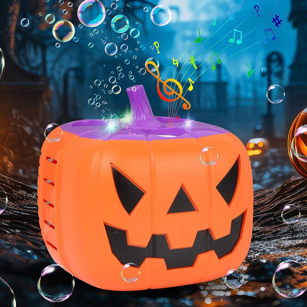 Pumpkin Bubble Machine Halloween 2025 With Lights Sound