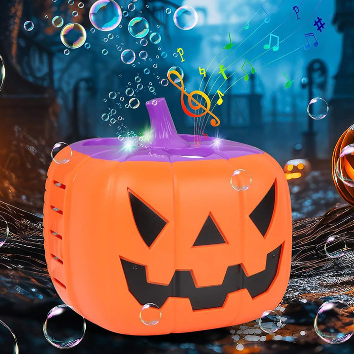Pumpkin Bubble Machine Halloween 2025 With Lights Sound