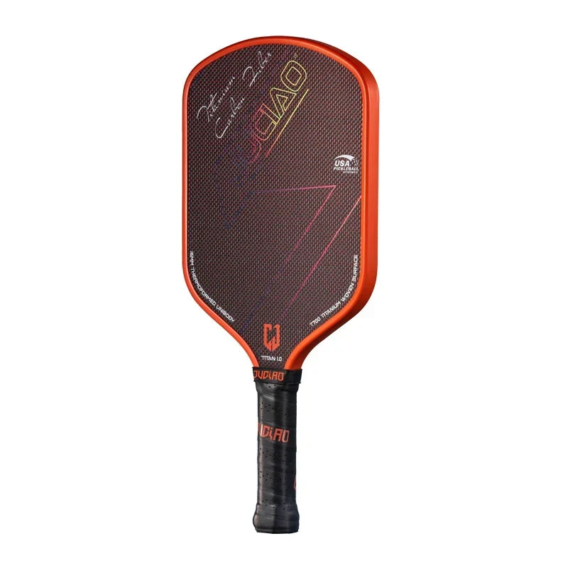 Carbon Fiber Pickleball Paddle with Foam Injected Edges for Enhanced Spin and Control, Lightweight and Durable Pickleball Equipment