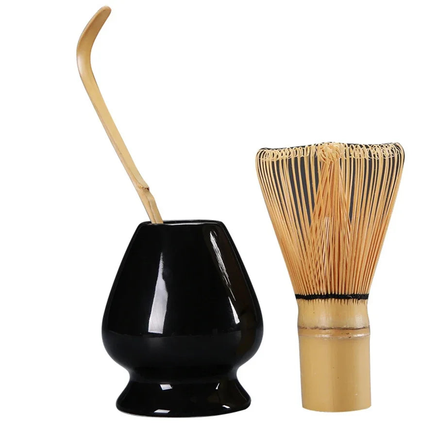 Matcha Bamboo Tea Set 3Pc Japanese Tea Tools Eco Friendly