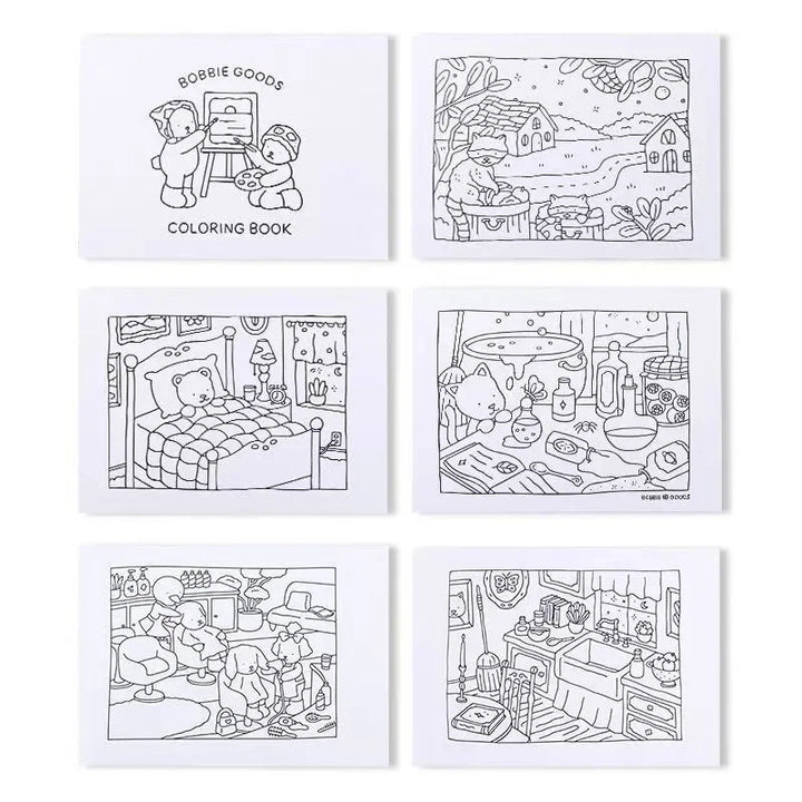 colouring Book For Adults And Teens Educational Doodle Journal Back To School 2025 Gift Idea