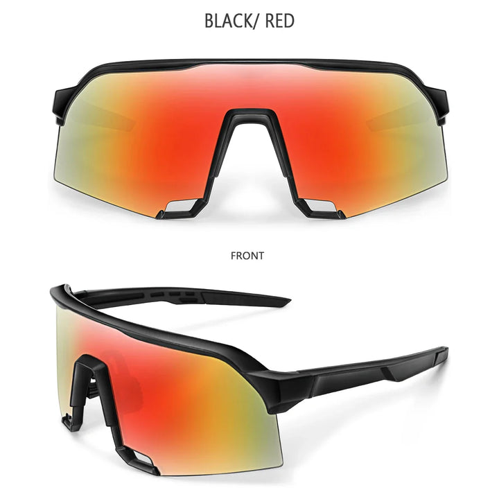 Lightweight unisex sports sunglasses – UV400 polycarbonate lenses, cycling, running, fishing