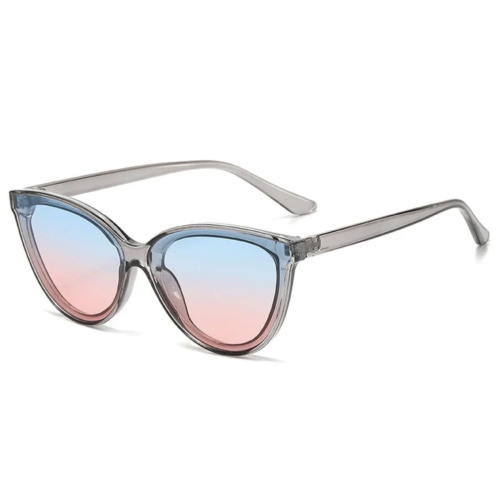Cat Eye Sunglasses Large Frame Retro Minimalist Gradient UV400 Summer 2026 Fashion Gift Idea