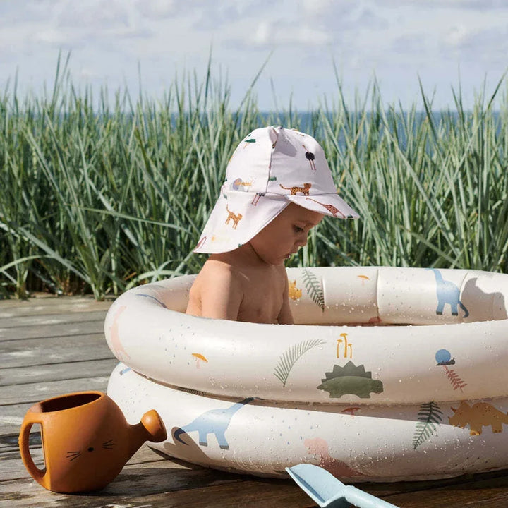 Inflatable Baby Swimming Pool 80cm, Portable Round PVC Paddling Pool for Toddlers, Indoor/Outdoor Use, Child-Friendly Design