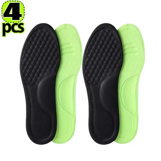 Memory Foam Orthopaedic Insoles 12 Pack Antibacterial Plantar Fascia Insole