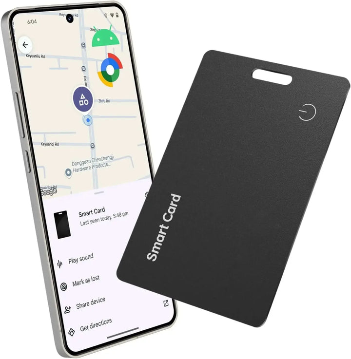 Smart Wallet Tracker Card IP68 Waterproof – Wireless Rechargeable Android Item Locator 2026