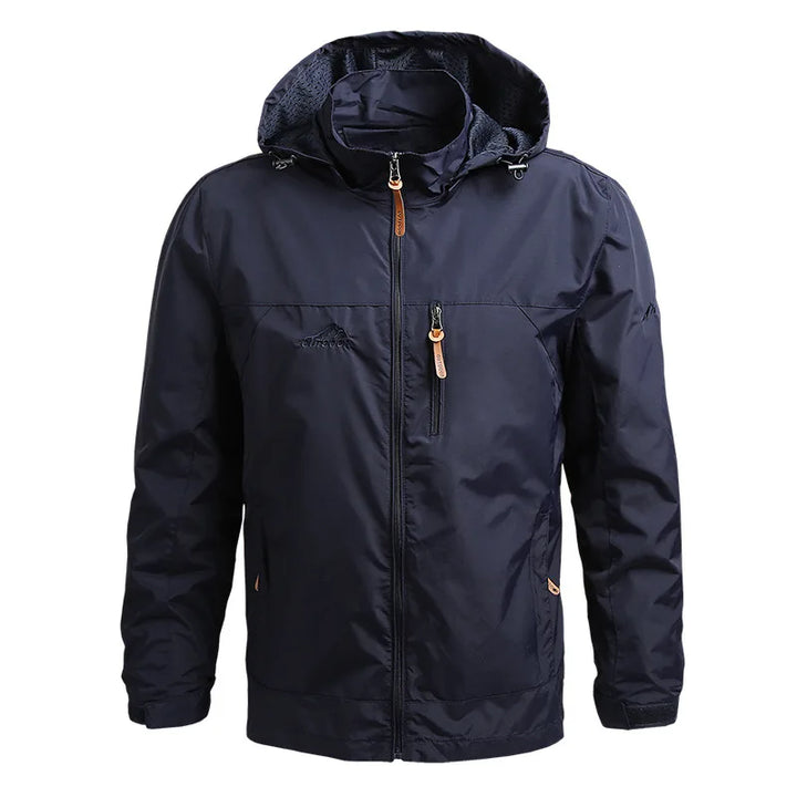 Waterproof Mens Tactical Jacket - Hooded, Lightweight