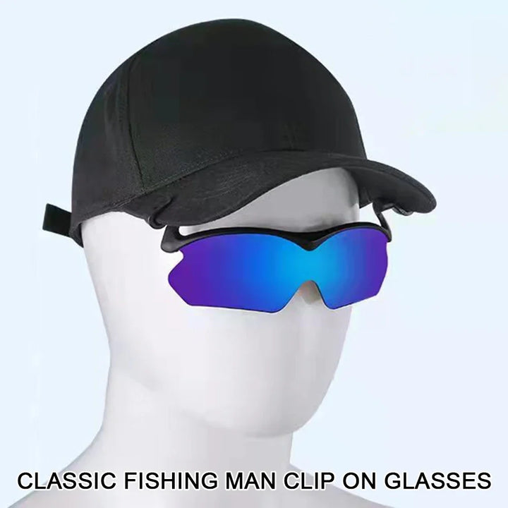 Clip-On Polarized Sunglasses With Hat Clip UV-Proof Anti-Glare For Outdoor Fishing Fall 2026