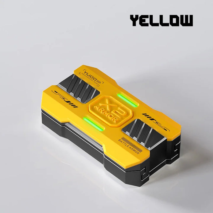 Luminous Push Slider Metal Fidget Toy EDC Stress Relief