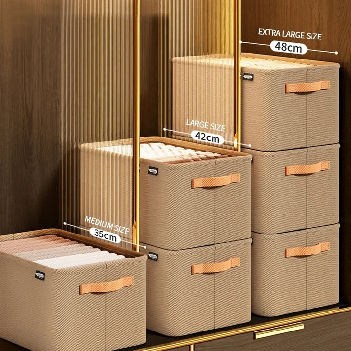Collapsible Clothing Organizer - Home Organizers for Trousers &amp; Clothes Storage