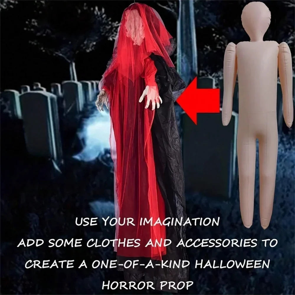 Inflatable Mannequin Halloween Prop DIY Cosplay Decor