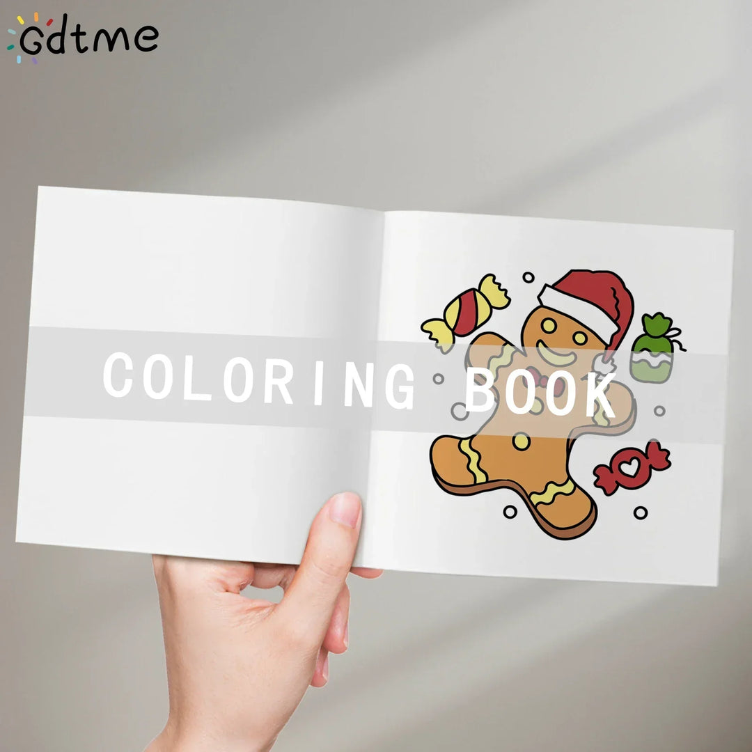colouring Book For Adults Cozy Christmas Theme Easy Relaxing Holiday colouring Pages Gift Idea 2025