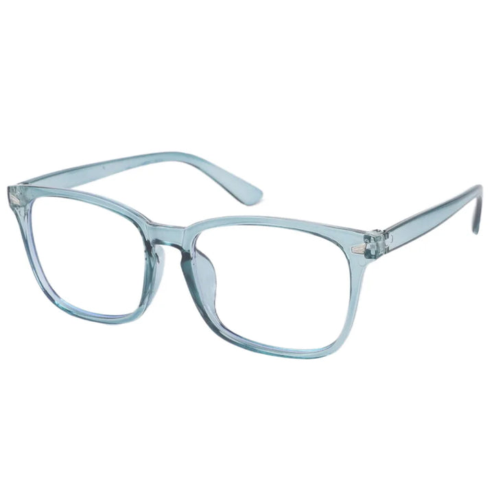Blue Light Blocking Glasses Square Nerd Eyeglasses Back To School 2026 Reduces Eye Strain