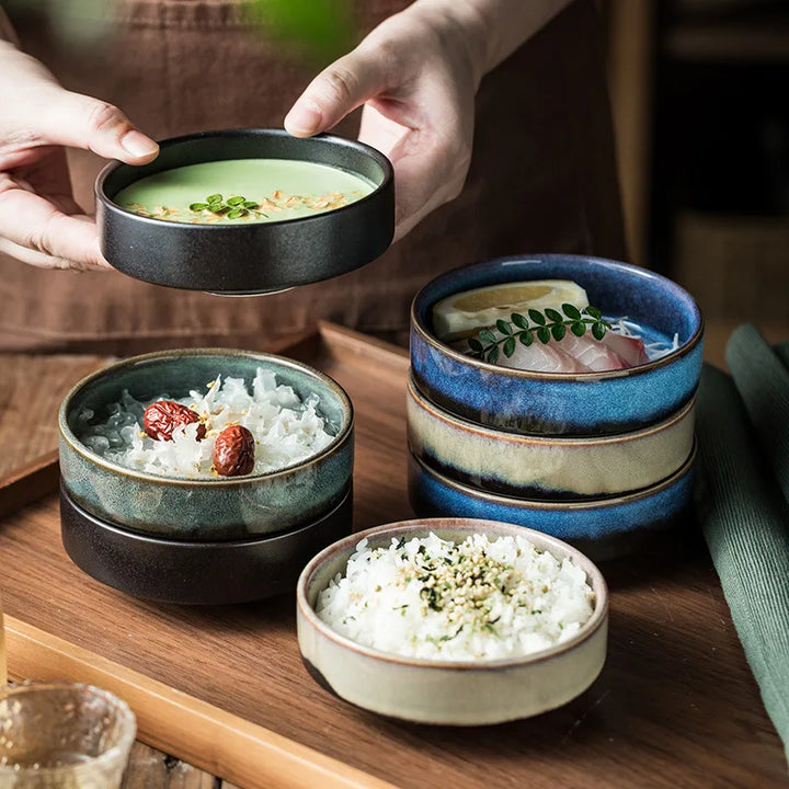Rice Bowl 4.5 Inch Ceramic Japanese Bowl Fall 2025 Gift