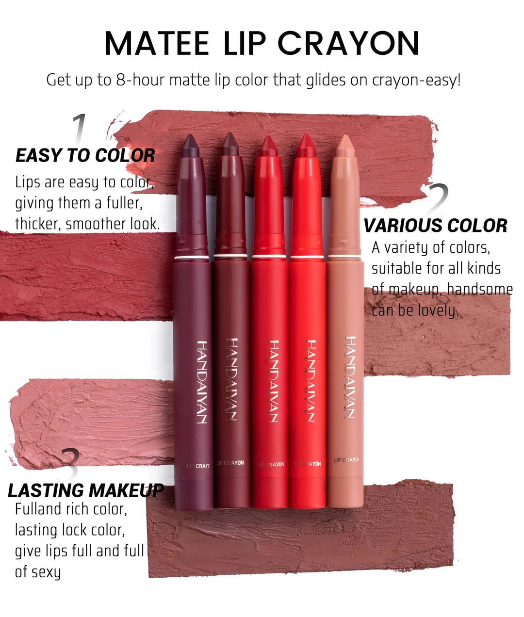 Lip Liner Pencil Matte Waterproof Long Lasting Moisturizing Lip Contour Fall 2026 Trend
