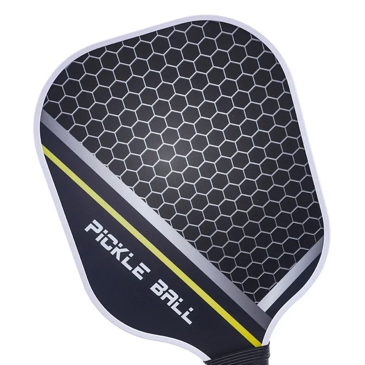 Lightweight Graphite Pickleball Paddle Set with Fiberglass Face and PP Honeycomb Core for Indoor and Outdoor Play