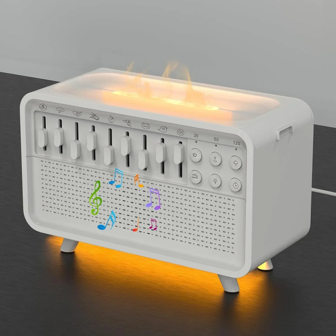 Bluetooth White Noise Speaker Humidifier Night Light