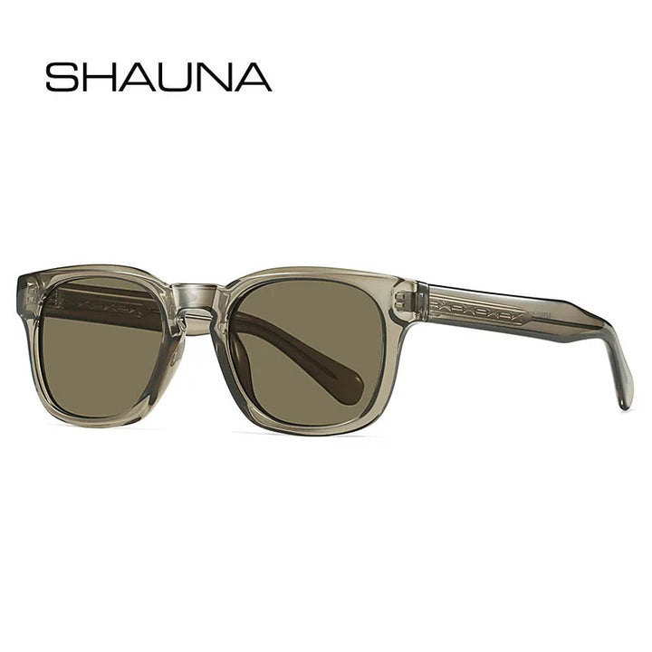 Retro square unisex sunglasses – UV400 gradient lenses, vintage style, travel and beach