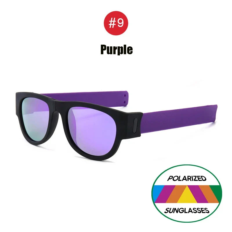 Polarized Foldable Sports Sunglasses - Active Eyewear For Driving And Cycling, Summer Travel 2026