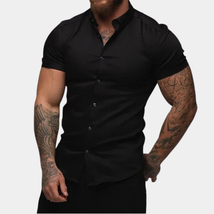 Stylish Short Sleeve Men&