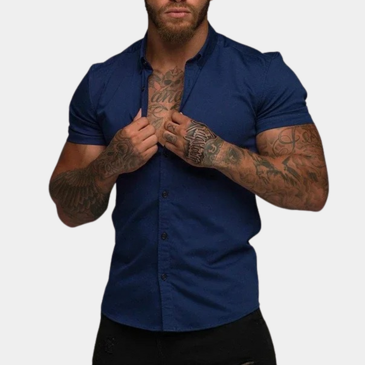 Stylish Short Sleeve Men&