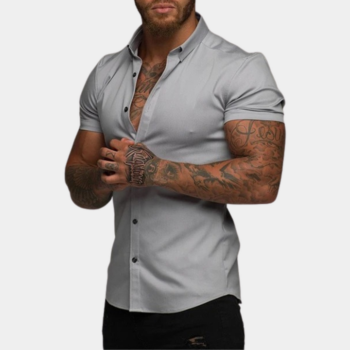 Stylish Short Sleeve Men&