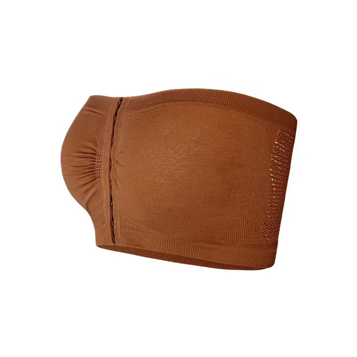 Strapless Wireless Bra with Seamless Design and Soft Support for Backless and Off-Shoulder Outfits