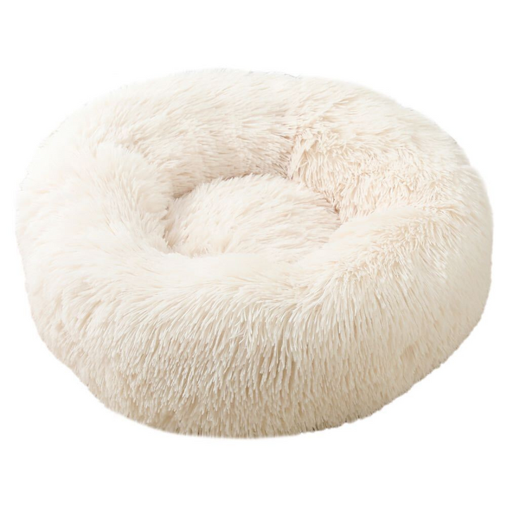 Calming Dog Bed Ultra Plush Cozy Nest With Raised Rim For Relaxing Sleep Fall 2025 Gift Idea