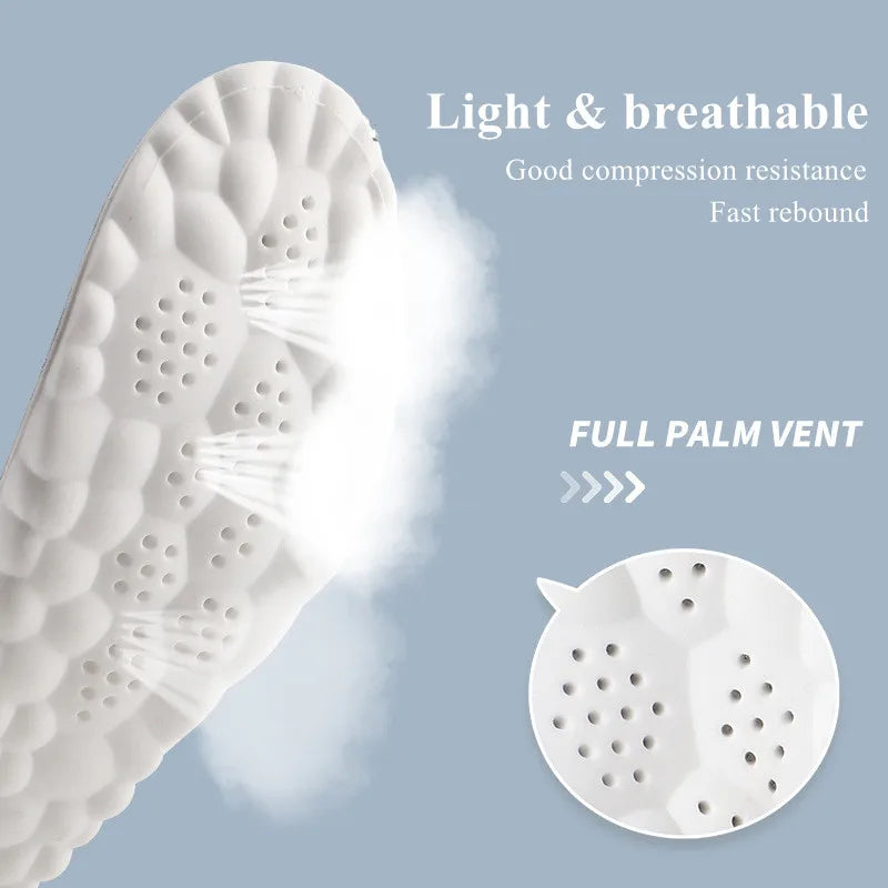 Ultra-Soft Arch Support Insoles for Flat Feet with Antibacterial Properties and Breathable Comfort