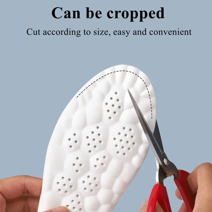 Ultra-Soft Arch Support Insoles for Flat Feet with Antibacterial Properties and Breathable Comfort