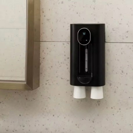 Automatic Mouthwash Machine Wall-Mounted 540ml Dispenser for Bathroom