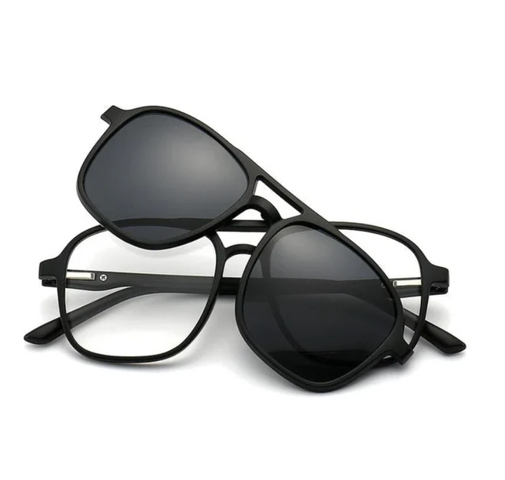 Versatile unisex sunglasses – 6-in-1 design, UV400 protection, for all occasions