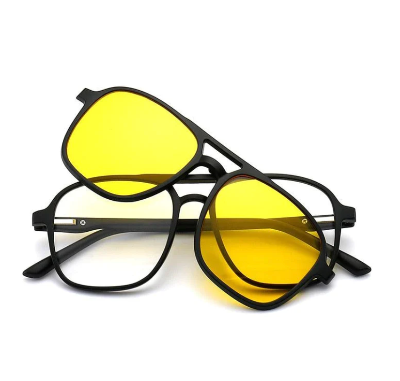 Versatile unisex sunglasses – 6-in-1 design, UV400 protection, for all occasions