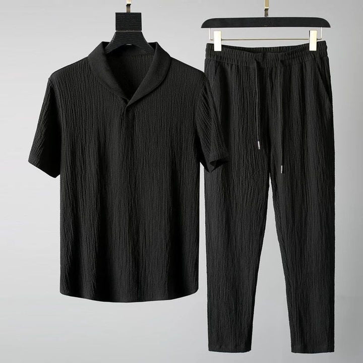 Warm &amp; Comfortable men’s leisure suit – classic cut, high-quality materials, for casual activities