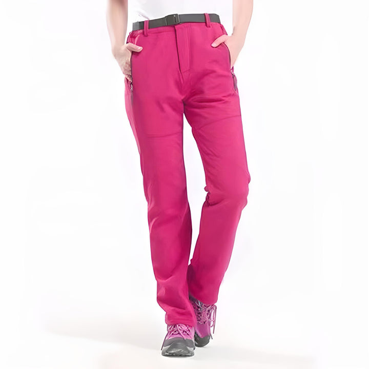 Waterproof women’s hiking pants – elastic, breathable, for outdoor activities