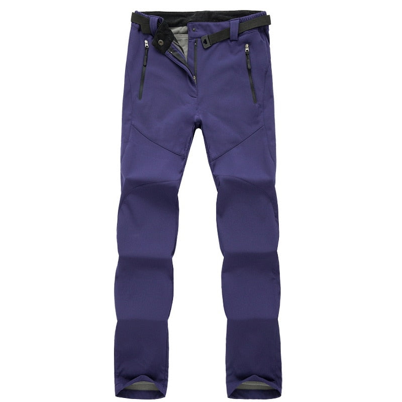 Waterproof &amp; Breathable women’s hiking pants – elastic fit, durable material, for trekking and outdoor activities