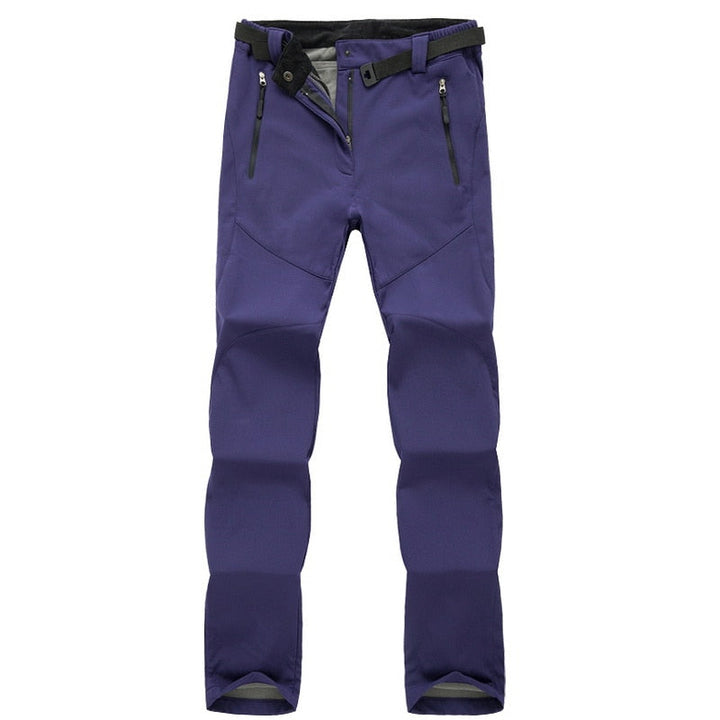 Waterproof &amp; Breathable women’s hiking pants – elastic fit, durable material, for trekking and outdoor activities