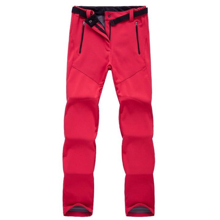 Waterproof &amp; Breathable women’s hiking pants – elastic fit, durable material, for trekking and outdoor activities
