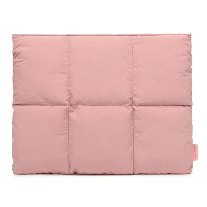 Water-Resistant Quilted Laptop Sleeve with Plush Padding and Shockproof Protection for 14-16 Inch Devices