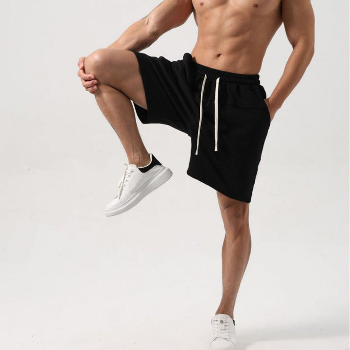 Breathable Men’s Shorts - relaxed, loose-fitting, cotton, for sports and casual wear all day