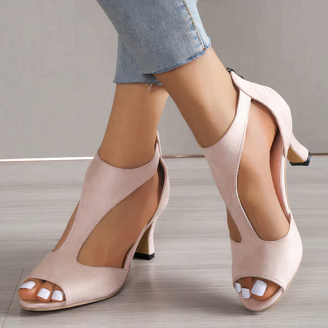 Orthopedic Heel Sandals for Women, Ergonomic Design with Soft Padded Insole and All-Day Comfort