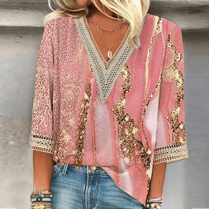 Elegant Light Silk Blouse for Women with Flattering Cut and Breathable Fabric in Multiple Colors