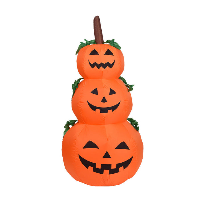 Inflatable Pumpkin Stack Halloween Decor 2025 Outdoor