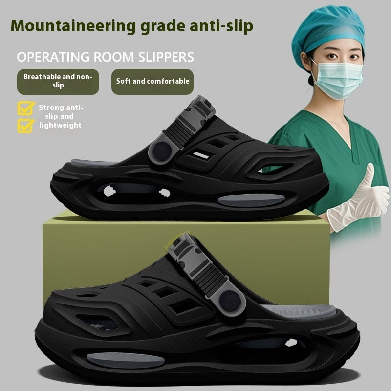 Breathable unisex clog sandals – slip-resistant, EVA, deodorising, casual leisure