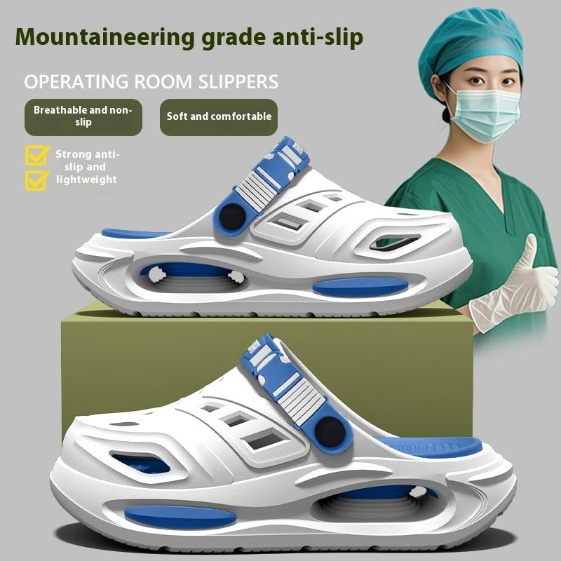 Breathable unisex clog sandals – slip-resistant, EVA, deodorising, casual leisure