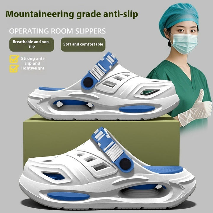 Breathable unisex clog sandals – slip-resistant, EVA, deodorising, casual leisure