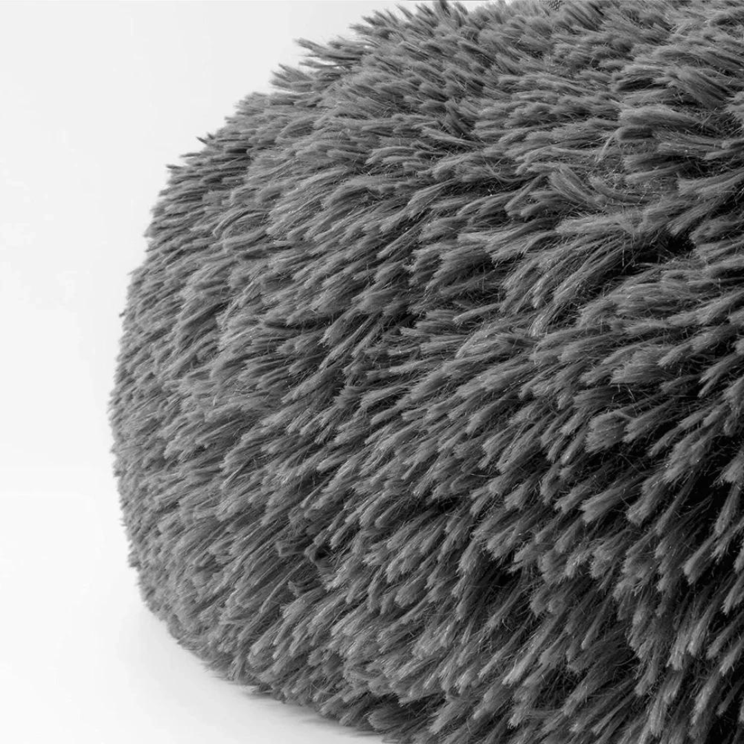 Calming Dog Bed Ultra Plush Cozy Nest With Raised Rim For Relaxing Sleep Fall 2025 Gift Idea