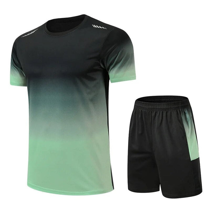 Matching Workout Sets for Women, Lightweight T-Shirt and Shorts Sports Clothing Set, Fast-Drying Fabric, Modern Fit